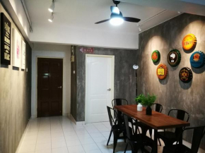 8mins to Paradigm Mall-Loft Apt 3BR & 2Bath (6-8pax)